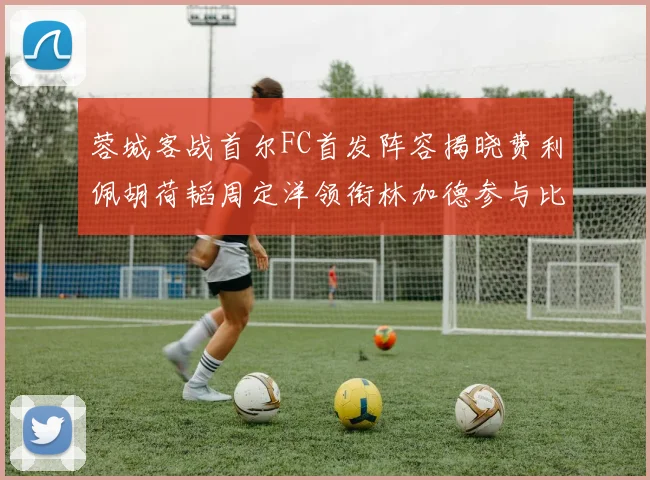 蓉城客战首尔FC首发阵容揭晓费利佩胡荷韬周定洋领衔林加德参与比赛